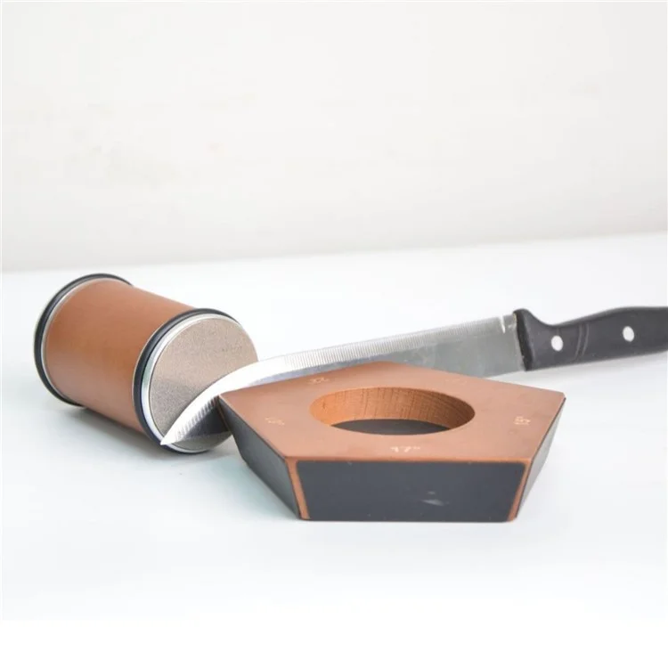 Affilatore di coltelli multifunzionale con pietra diamantata / Base magnetica per cucina / Uso domestico