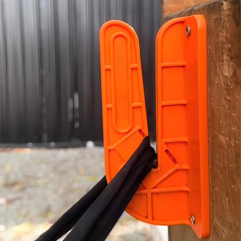 Déchiqueteuse de tissu murale Facile à utiliser - Machine de découpe de tissus pour recyclage et upcycling - Orange