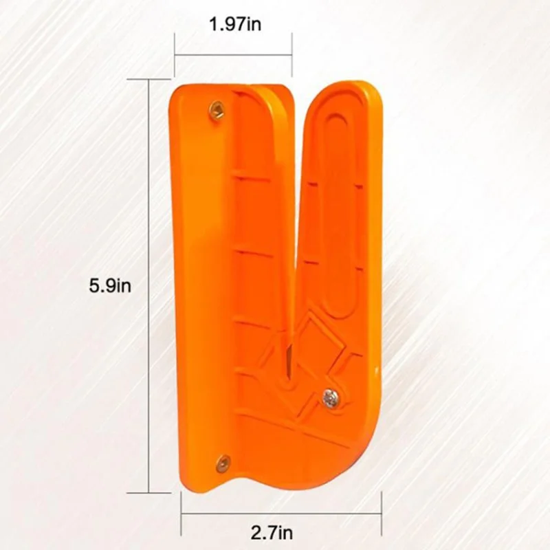 Déchiqueteuse de tissu murale Facile à utiliser - Machine de découpe de tissus pour recyclage et upcycling - Orange