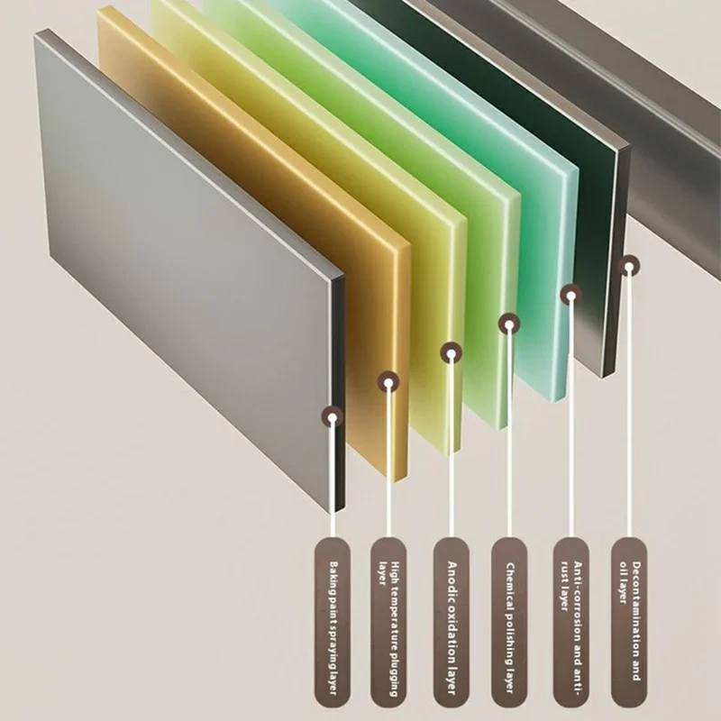 90cm Foldable Wall Mounted Drying Rack Balcony Aluminum Alloy Clothes Shoes Toys Hanger - Grey