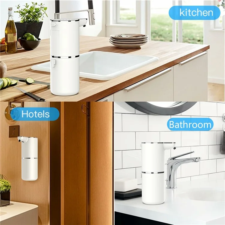 M10S Automatic Soap Dispenser Wall Mount Countertop Touchless Hand Wash Smart Sensor Machine - Liquid Drop Type