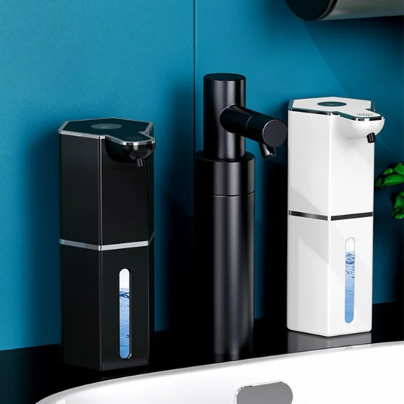 M12 360ml Automatic Soap Dispenser Wall Mounted Electric Foam Hand Wash Touchless Sensor - Beige / Foam Type