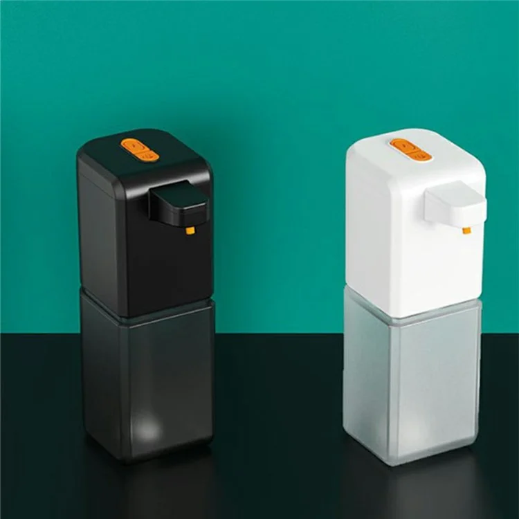C1 500ml Automatic Soap Dispenser Wall Mounted Smart Electric Handwash Machine - Black / Liquid Drop Type