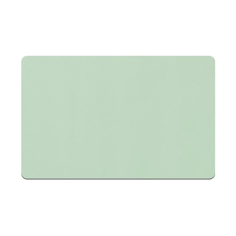 Tappetino da bagno in diatomite 50 x 80 cm, asciugatura rapida, assorbente e antiscivolo per l'ingresso - Verde