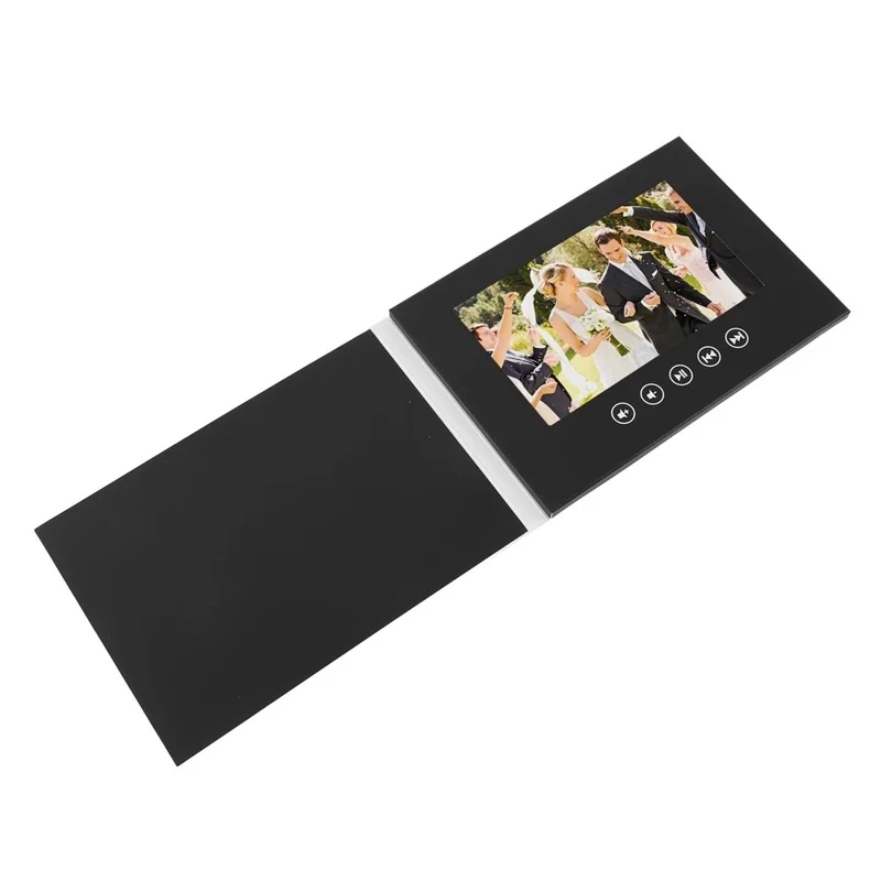 7 inch LCD Video Greeting Card Digital Promotional Player Electronic Card for Business Wedding Advertising