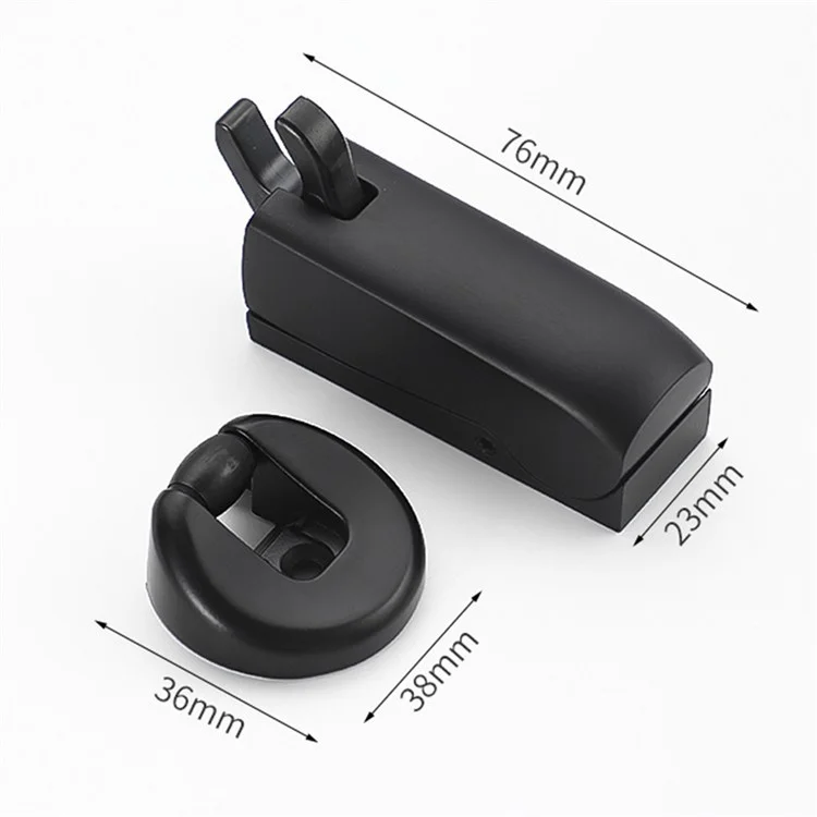 Anti Collision Mini Door Stopper Hydraulic Damper for Wooden / Iron Doors Shock Absorbing Silent Closing