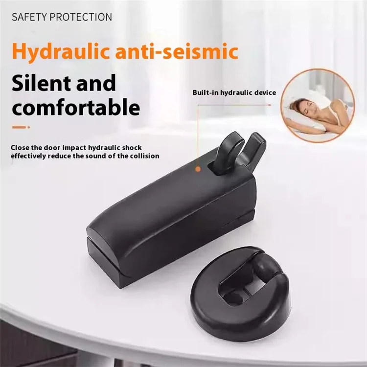 Anti Collision Mini Door Stopper Hydraulic Damper for Wooden / Iron Doors Shock Absorbing Silent Closing