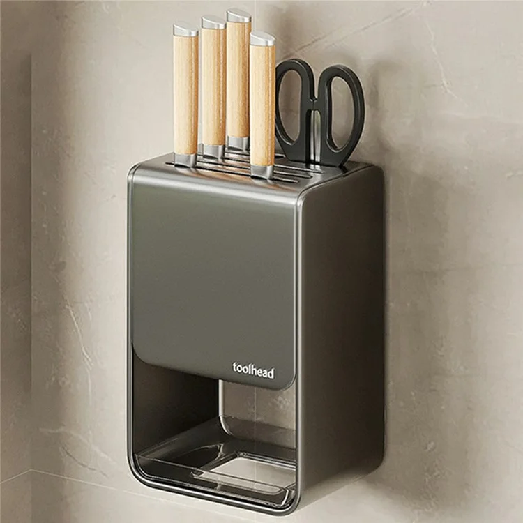 D01 Supporto da parete per coltelli Organizer Porta utensili Supporto da cucina Piano di lavoro Supporto per posate - Antitarnish
