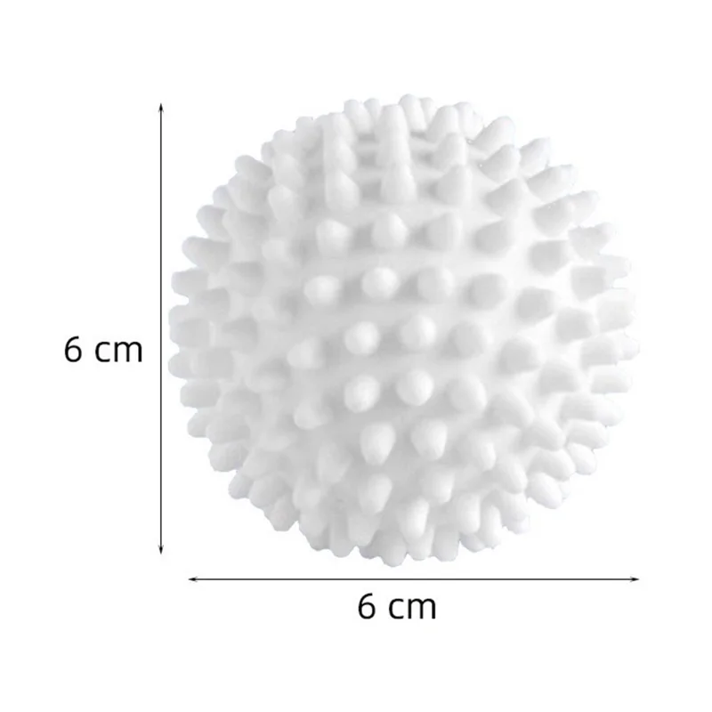 4Pcs Anti Winding Tumble Dryer Magic Laundry Balls for Washing Machine Reusable Cleaning Balls - Purple
