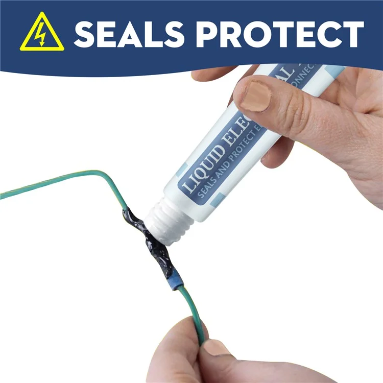JUE-FISH 50ML Fita Isolante Líquida Preta para Placa de Circuito, Vedante Impermeável e Resistente a Altas Temperaturas