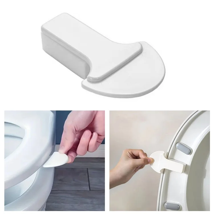 Dispositif de levage de couvercle de toilettes Poignée de siège de toilettes Support de siège de toilettes Outil de levage Dispositif de levage de couvercle