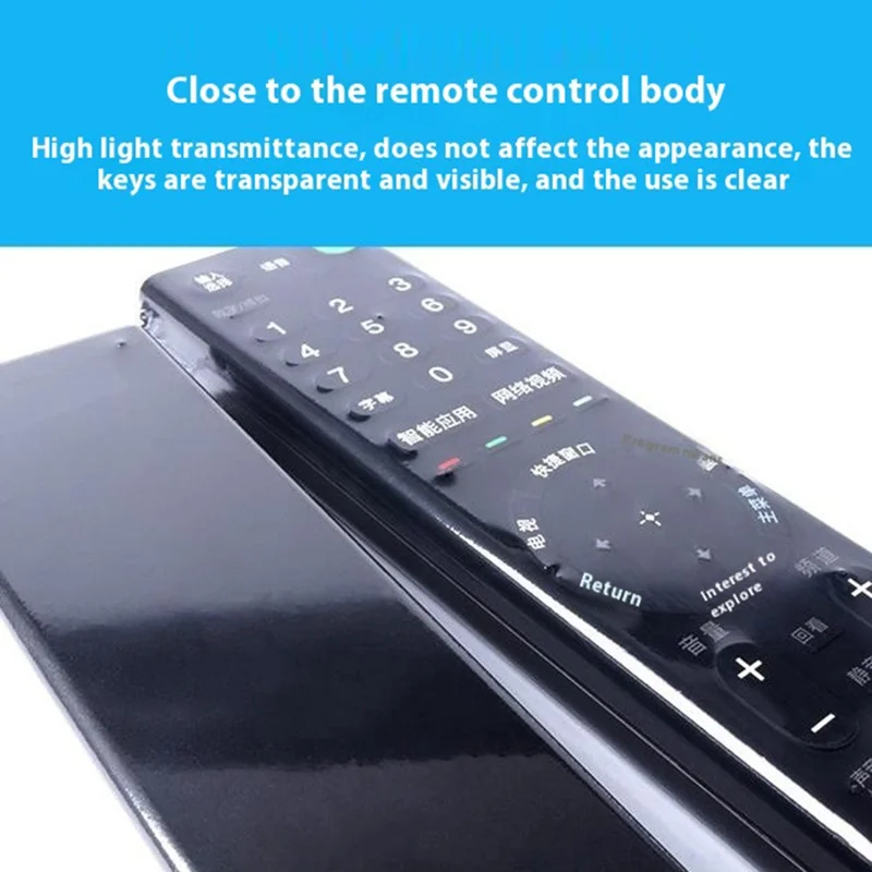 100Pcs Remote Control Heat Shrink Wrap Film PVC Transparent Protective Cover Anti Dust Oil Resistant Shrink Bag