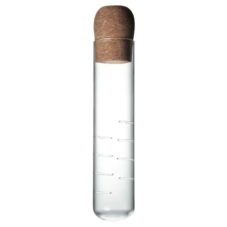 Infusore per tè in vetro borosilicato di alta qualità, colino per tè sfuso, facile da usare, trasparente, riutilizzabile, con filtro e strumento per preparare tè (Privo di FDA, senza BPA)