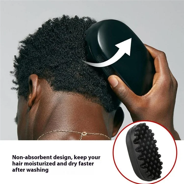Peigne à Torsades pour Dreadlocks et Cheveux Bouclés - Brosse de Coiffure Portable Style Hip Hop