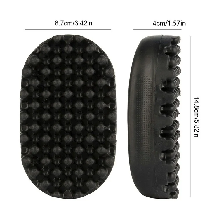 Peigne à Torsades pour Dreadlocks et Cheveux Bouclés - Brosse de Coiffure Portable Style Hip Hop