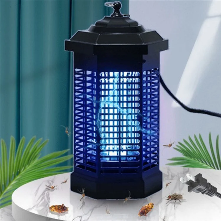 Lampe anti-moustiques extérieure imperméable UV, Piège à insectes photocatalyseur haute pression, Prise européenne