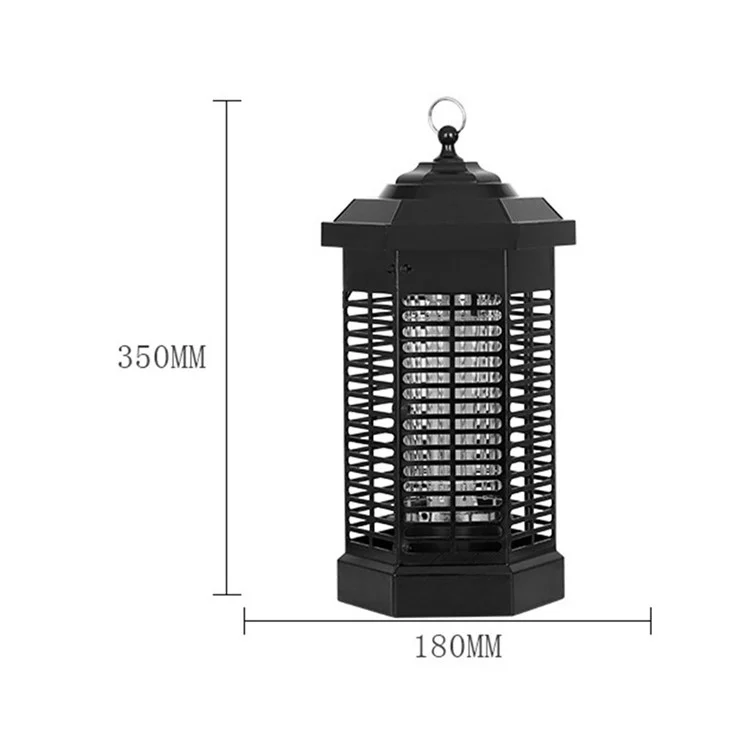 Lampe anti-moustiques extérieure imperméable UV, Piège à insectes photocatalyseur haute pression, Prise européenne
