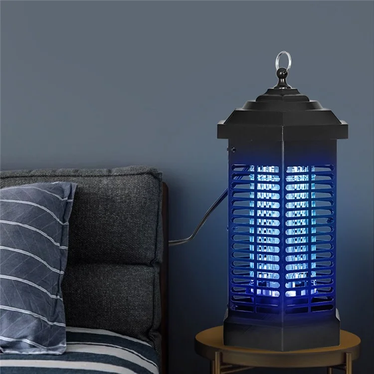 Lampe anti-moustiques extérieure imperméable UV, Piège à insectes photocatalyseur haute pression, Prise européenne