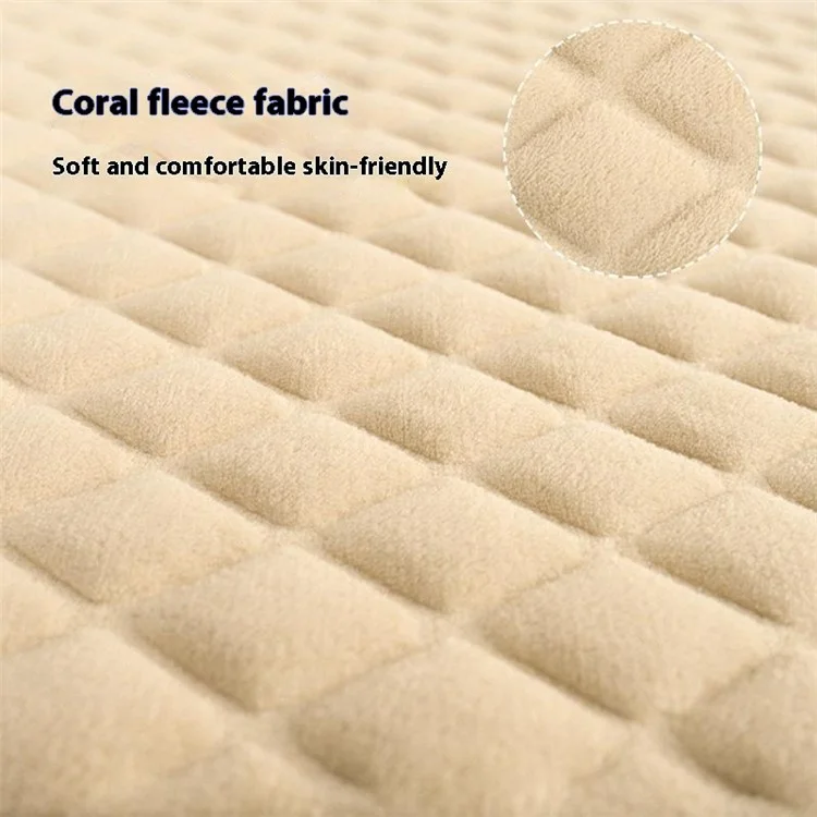 Juego de 2 Alfombras de Entrada de Felpa de Coral con Diseño de Rombos en Relieve, Antideslizantes para Baño, 40x60cm + 50x80cm - Gris