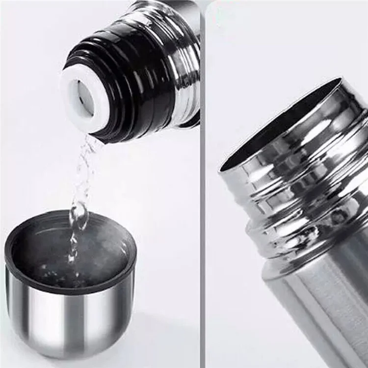 Garrafa Térmica de Aço Inoxidável de 350ml, Isolamento a Vácuo, para Viagem e Atividades Externas (Livre de BPA, Sem FDA)