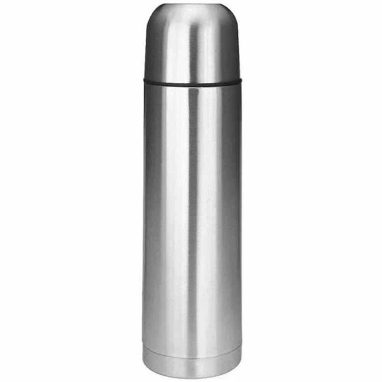 Garrafa Térmica de Aço Inoxidável de 750ml, Isolada a Vácuo, para Viagem e Atividades Externas (Livre de BPA, Sem FDA)