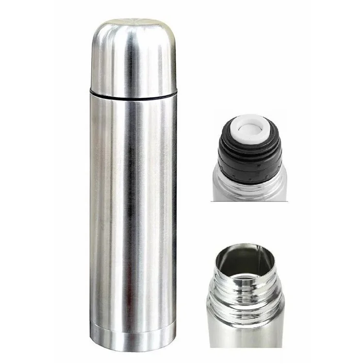 Garrafa Térmica de Aço Inoxidável de 750ml, Isolada a Vácuo, para Viagem e Atividades Externas (Livre de BPA, Sem FDA)