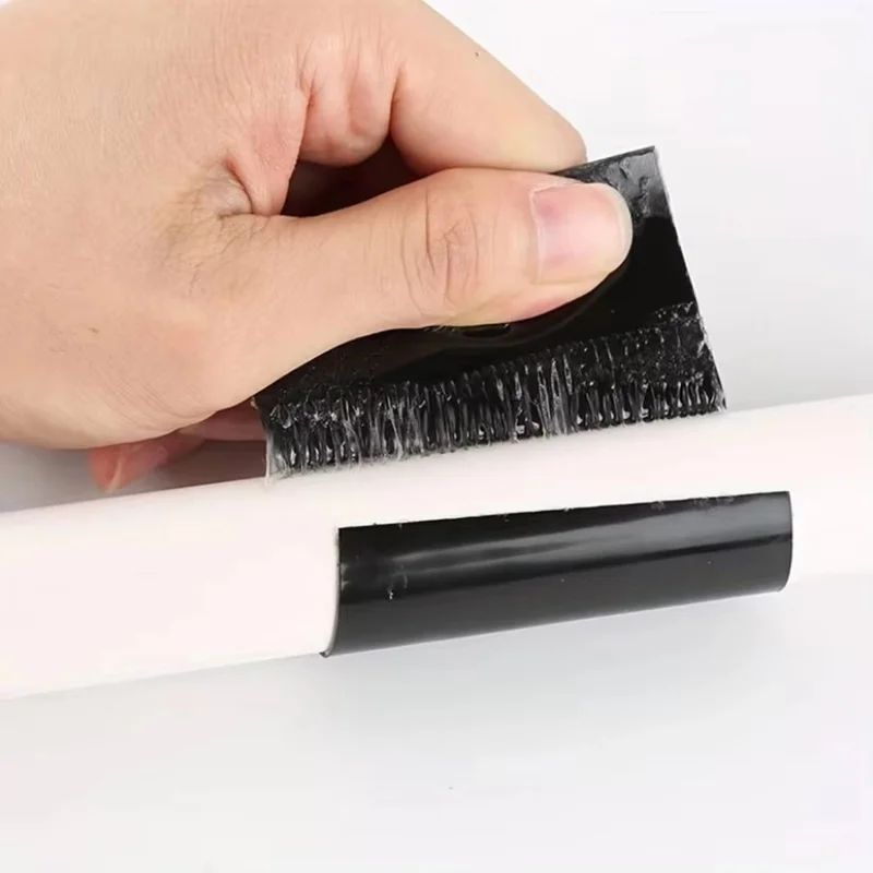 10x150cm PVC Waterproof Tape Kitchen Bathroom Pipe Leak Repair Strong Adhesive Sealant Tape - Black