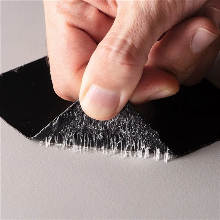 Ruban d'étanchéité PVC Noir 30x150cm - Réparation de Fuites pour Tuyaux de Cuisine et Salle de Bain, Adhésif Résistant
