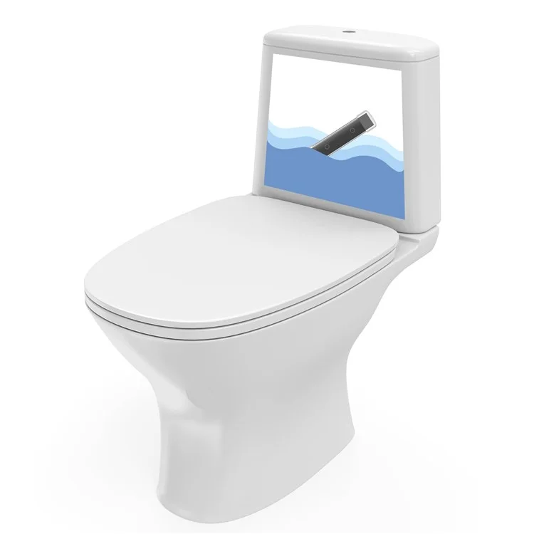 3Pcs Magnetic Toilet Cleaning Stick PC Long Strip Stain Remover Bathroom Tank Cleaning Supplies