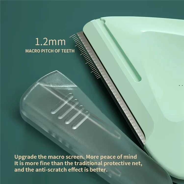 Cuchilla de Precisión para Cejas para Mujer - Acero Inoxidable, Diseño Triangular para Eliminar Vello Facial - Color Verde Matcha