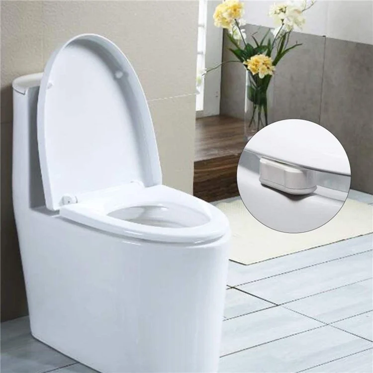 4 Peças de Batentes para Assento de Vaso Sanitário Universais, Espaçadores de Tampa de Vaso Autoadesivos - Arco