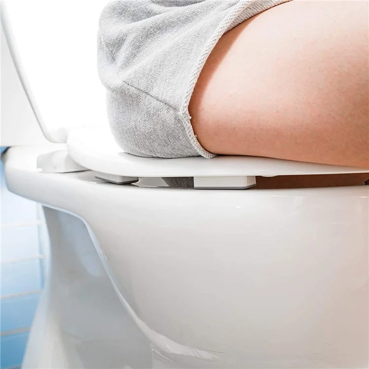4 Peças de Batentes para Assento de Vaso Sanitário Universais, Espaçadores de Tampa de Vaso Autoadesivos - Arco