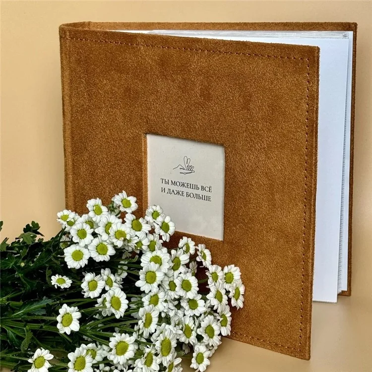 Vintage Velvet Cover 6 Inch Photo Album 200 Photos Commemorative Book Gift - Red