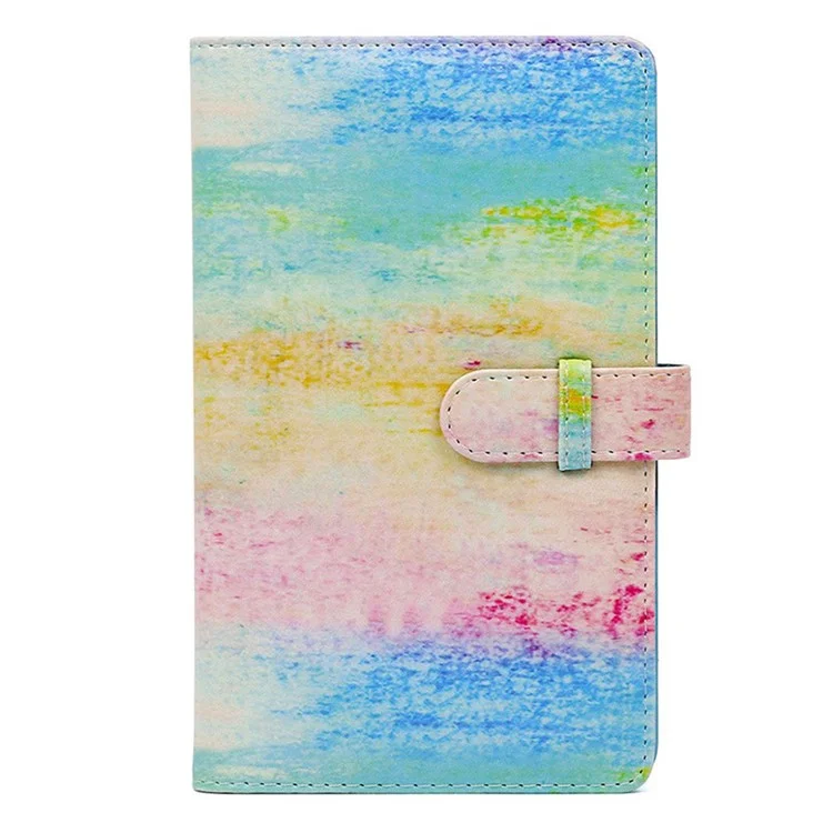 Álbum de fotos de 3 pulgadas para Instax Mini 12 / 11 / 9 Capacidad grande de 96 fotos Cubierta de cuero PU Libro de almacenamiento - Pintura al óleo