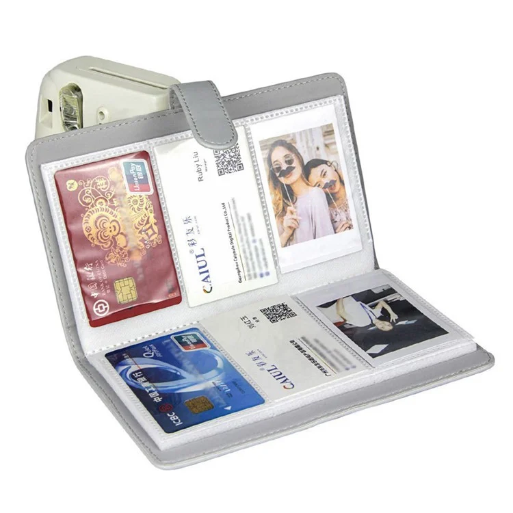 Álbum de fotos de 3 pulgadas para Instax Mini 12 / 11 / 9 Capacidad grande de 96 fotos Cubierta de cuero PU Libro de almacenamiento - Pintura al óleo