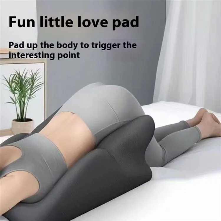 2Pcs / Set Ergonomic Memory Foam Intimate Positioning Pillow for Couples with Mini Support Cushion - Green
