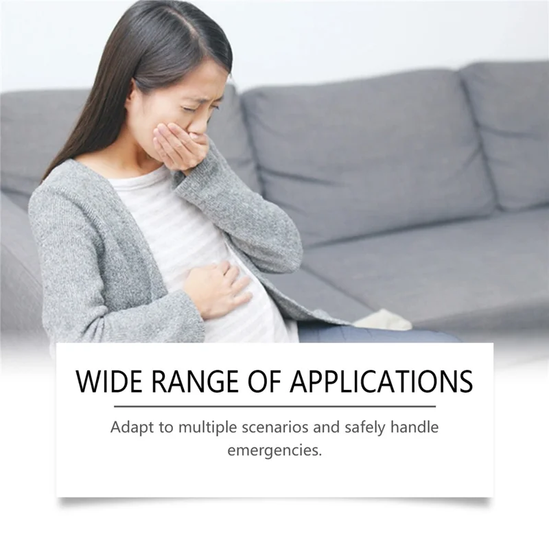 HOZONEX HZ-F01-0023-01 Leak Proof Portable Vomit Bag for Travel Motion Sickness Pregnant Women Nausea Bag