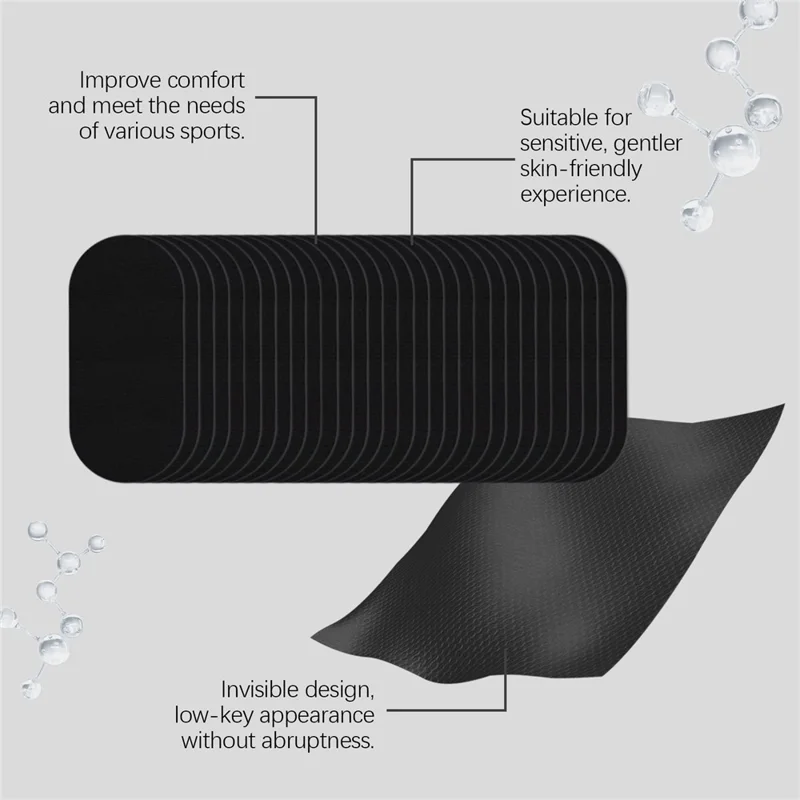 XIMONTH XI-B07-0341-01 32 Pièces Ruban Respiratoire Extérieur Sportif pour Soin des Lèvres et Flux d'Air