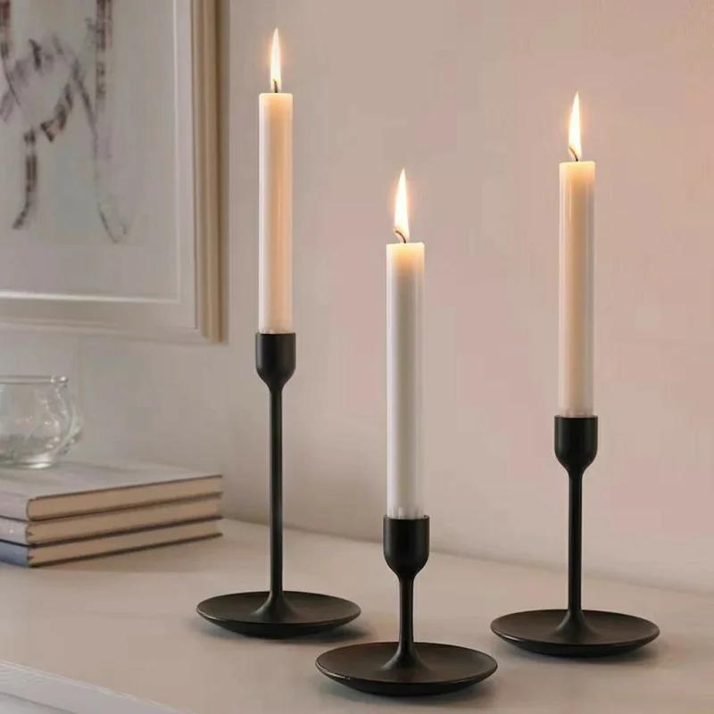 20Pcs 19cm Unscented Candles for Party Lighting Decoration Photography Scene Setting