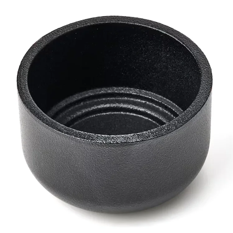 Aluminum Candle Holder Black Metal Tealight Cup Home Decor for Living Room Bedroom Study