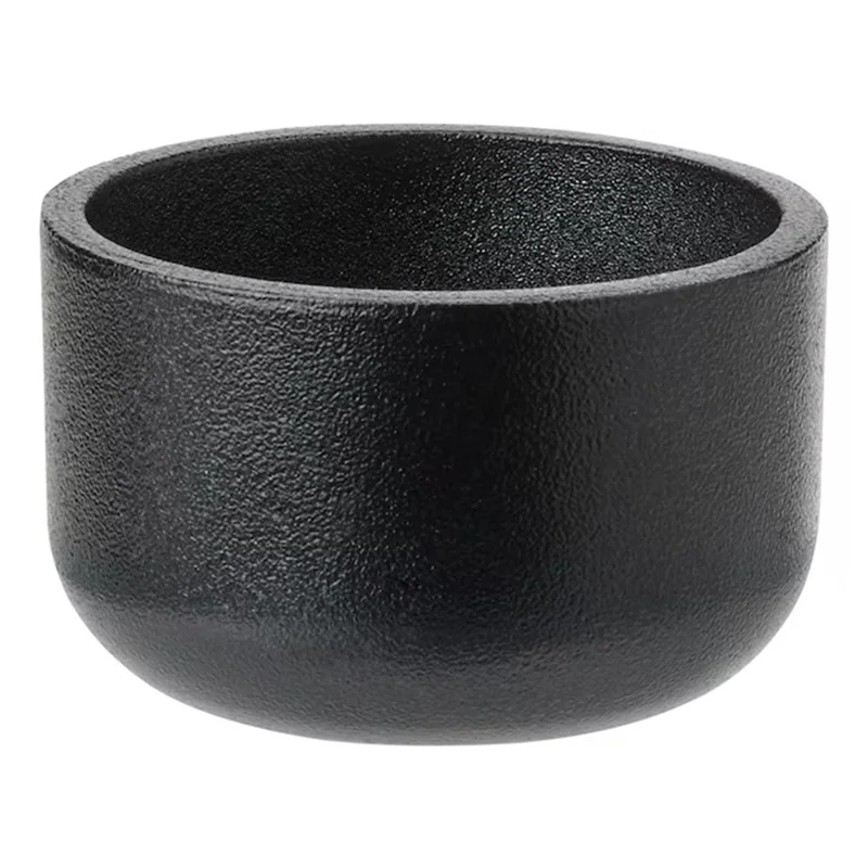 Aluminum Candle Holder Black Metal Tealight Cup Home Decor for Living Room Bedroom Study