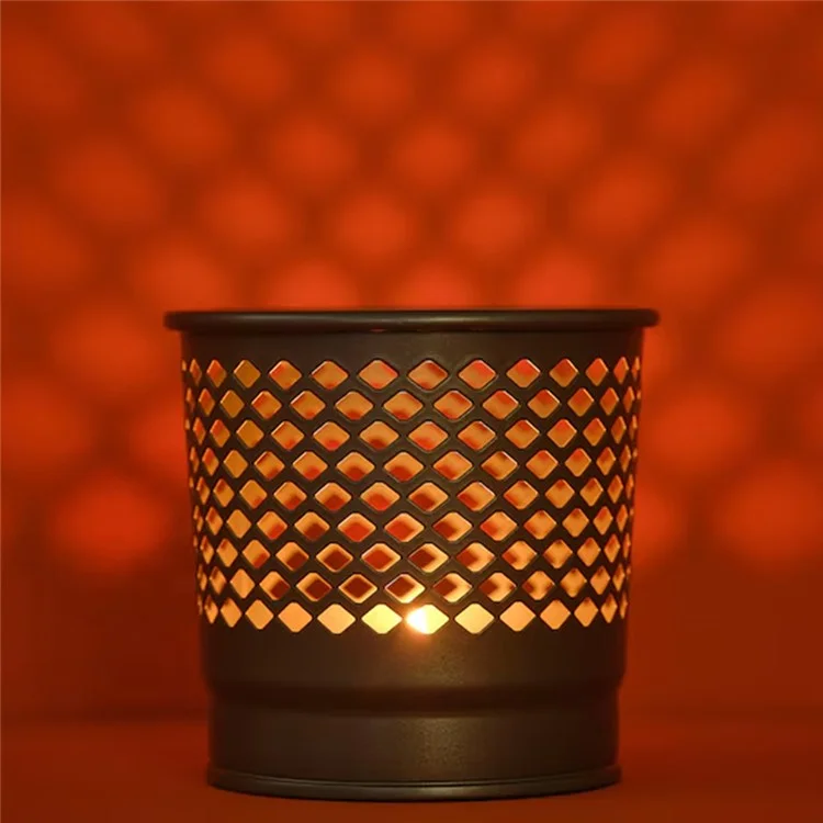 Hollow Design Candle Holder Nordic Style Romantic Dinner Home Decor Metal Candle Cup