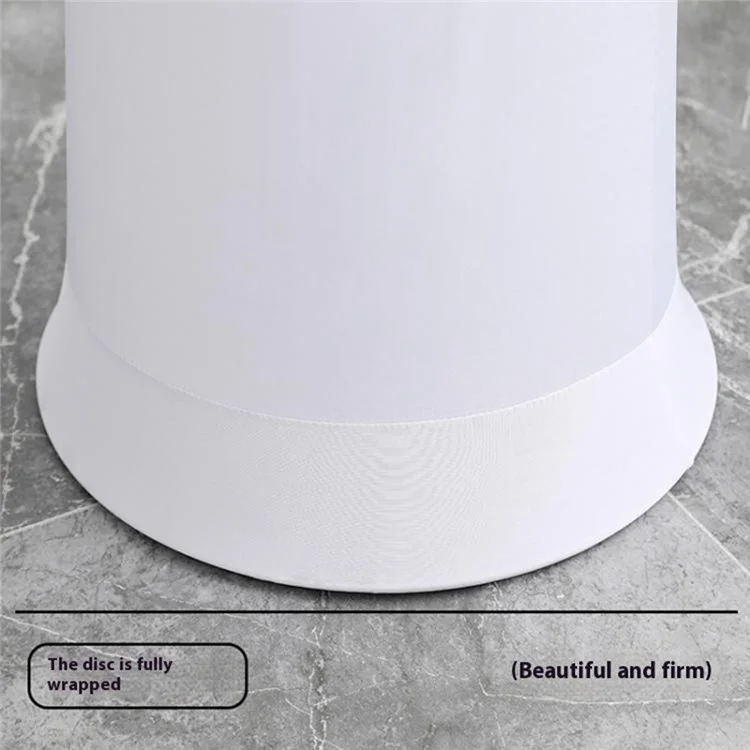 Round Cocktail Table Cover for Wedding Party Event Elastic Tablecloth, 60cm Diameter  /  110cm Height - Black