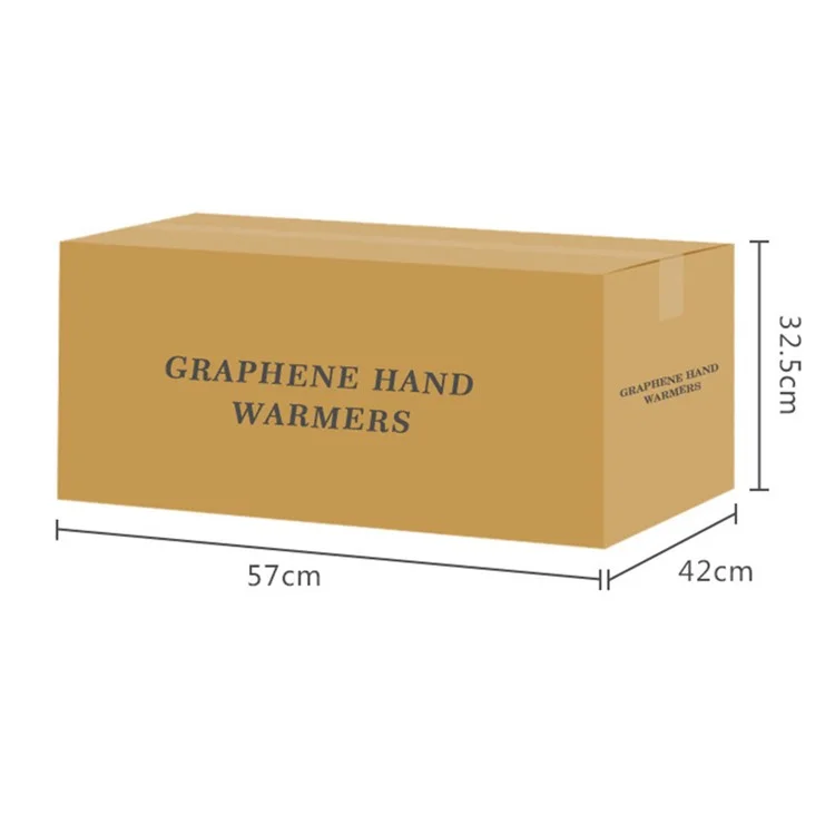 Electric Heated Pad Hand Warmer Pouch Smart Thermostatic Waist Leg Warmer Graphene Heating Pad with 3 Levels Heat Setting Portable USB Hand Heater (No Power Bank) - Blue