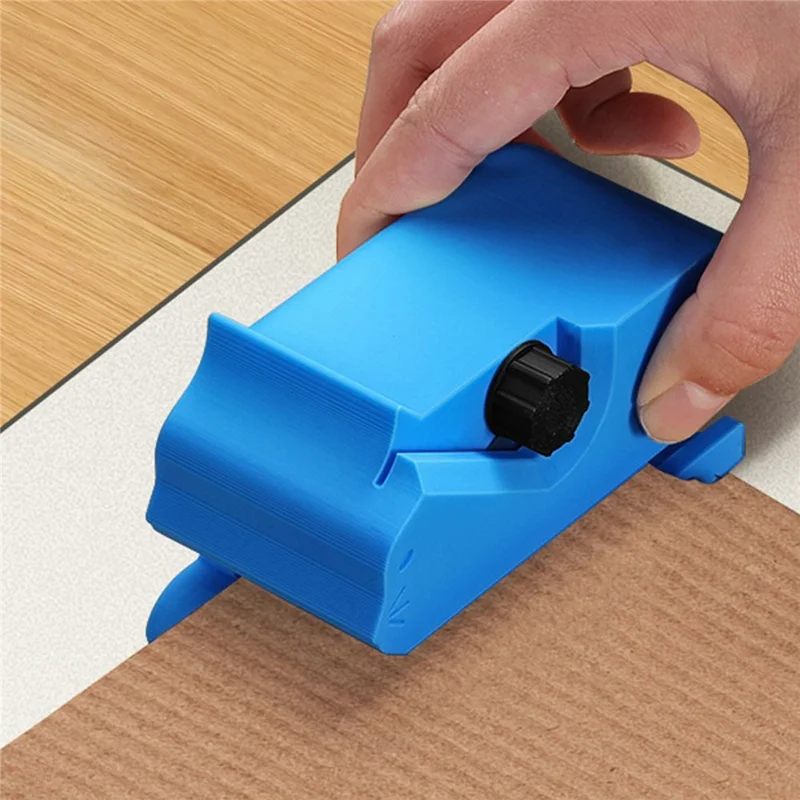 Cortador de Cartón para Rascador de Gatos Hecho a Mano - Herramienta de Corte para Tablero Corrugado Impreso en 3D - Azul