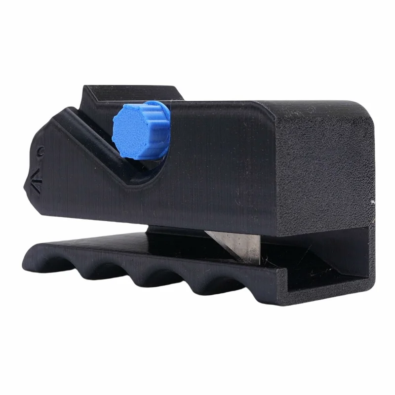 DIY Cat Scratcher Cardboard Cutter 3D Printed Corrugated Board Stripper Cutting Tool - Black