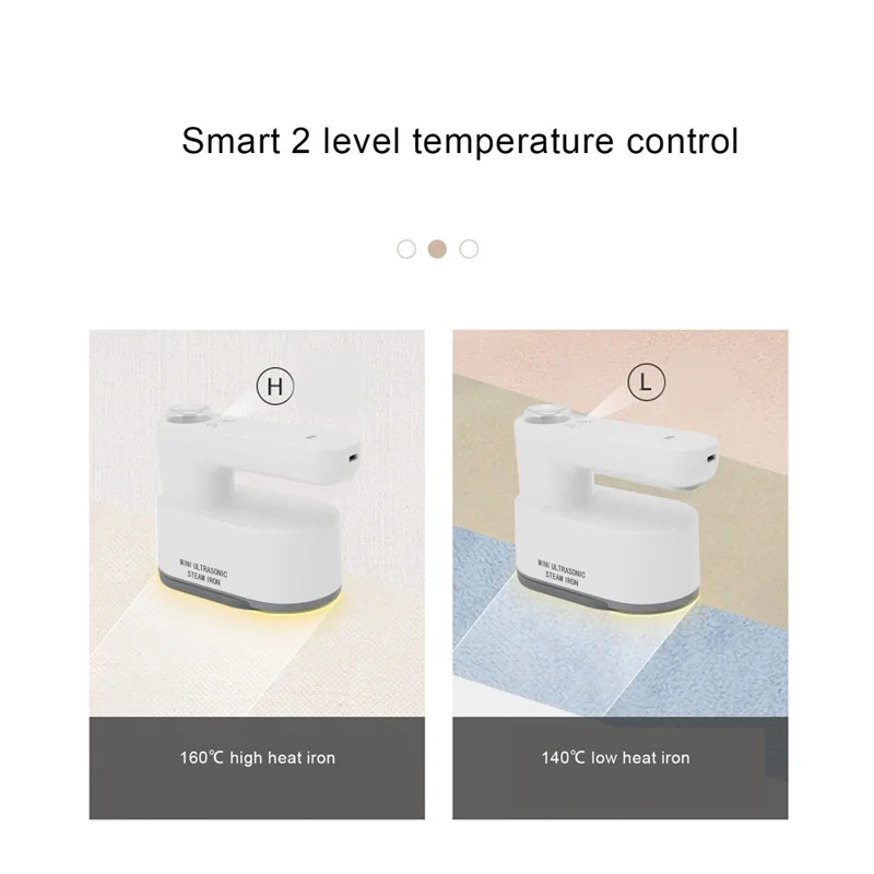 Mini Wireless Charging Electric Iron Portable Handheld Steamer Dry Wet Ironing Machine for Home Travel Business Trip