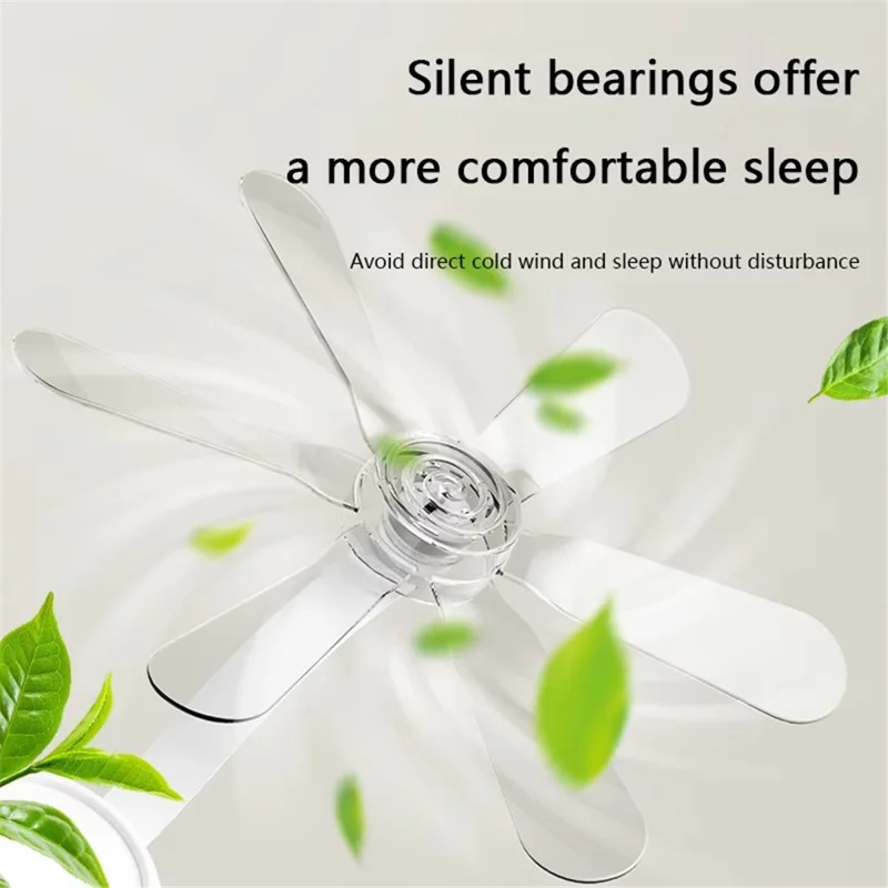 3Pcs Air Conditioner Wind Deflector Fan Adjustable Direction Suction Cup Mount AC Unit Wind Guide Fan - White