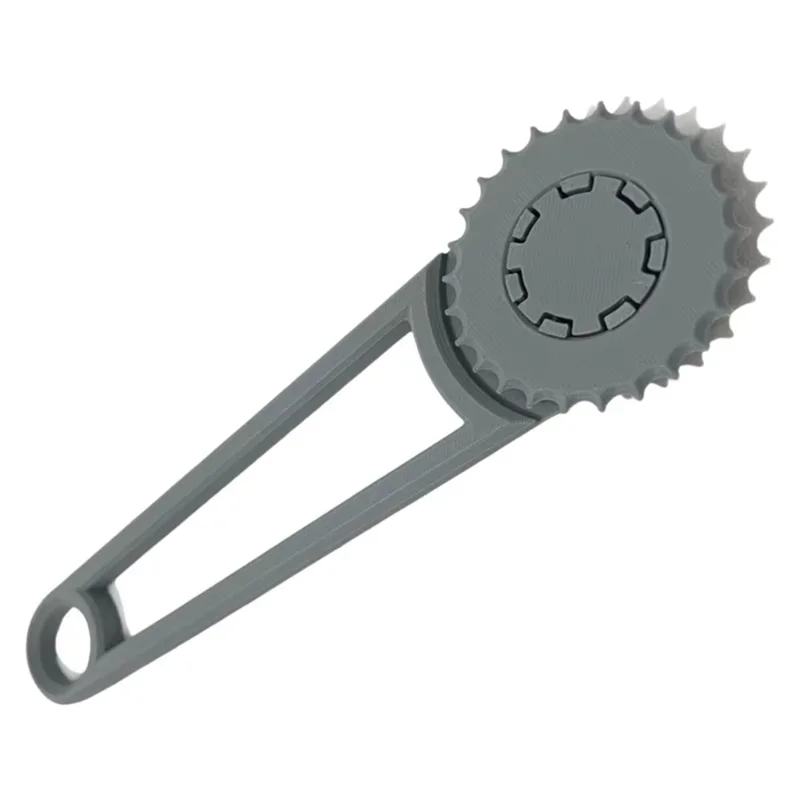 Strumento Fustella per Scatole di Cartone con Manico Antiscivolo in Plastica, 20,5x5,8x0,84 cm - Grigio
