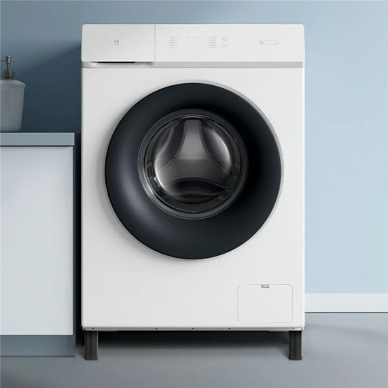 4 st 6 cm Möbelfötter Höjare Stöd för Tvättmaskin / Kylskåp / Sovbord / Skåp - Silver